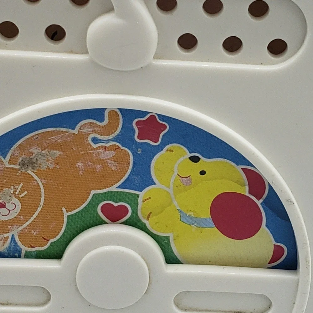 Vintage 1991 Fisher-Price Baby's‎ Boom Box Model 1161 Musical Toy Toddler Tested